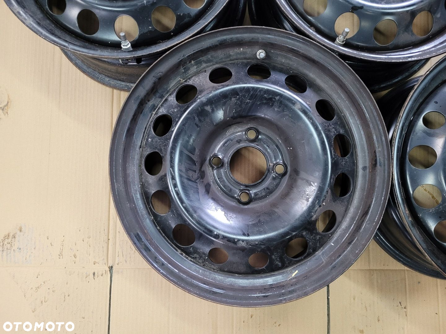 FORD FIESTA ECO SPORT FELGI STALOWE 16 4X108  CZUJNIKI - 2