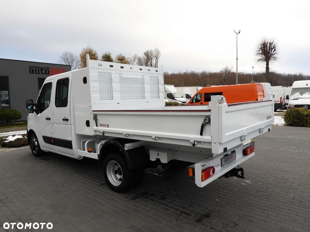 Renault MASTER WYWROTKA PODWÓJNA KABINA DOKA 6 MIEJSC TEMPOMAT LEDY BLIŹNIACZE KOŁA KLIMATYZACJA  145KM - 10