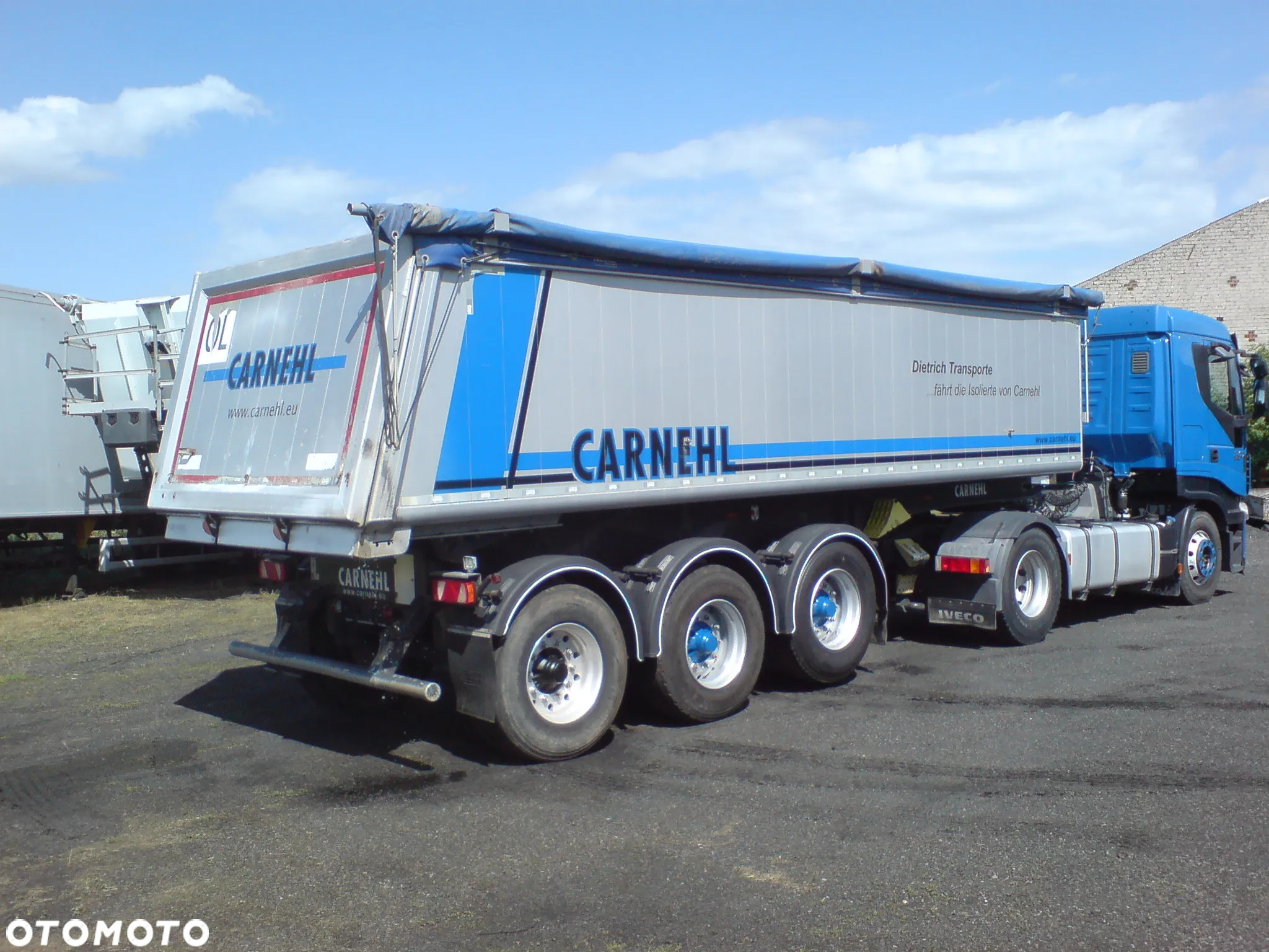 Carnehl CHKS/A 25m3 5460kg wkładka Hardox Thermo Naczepa wywrotka mało eksploatowana - 9