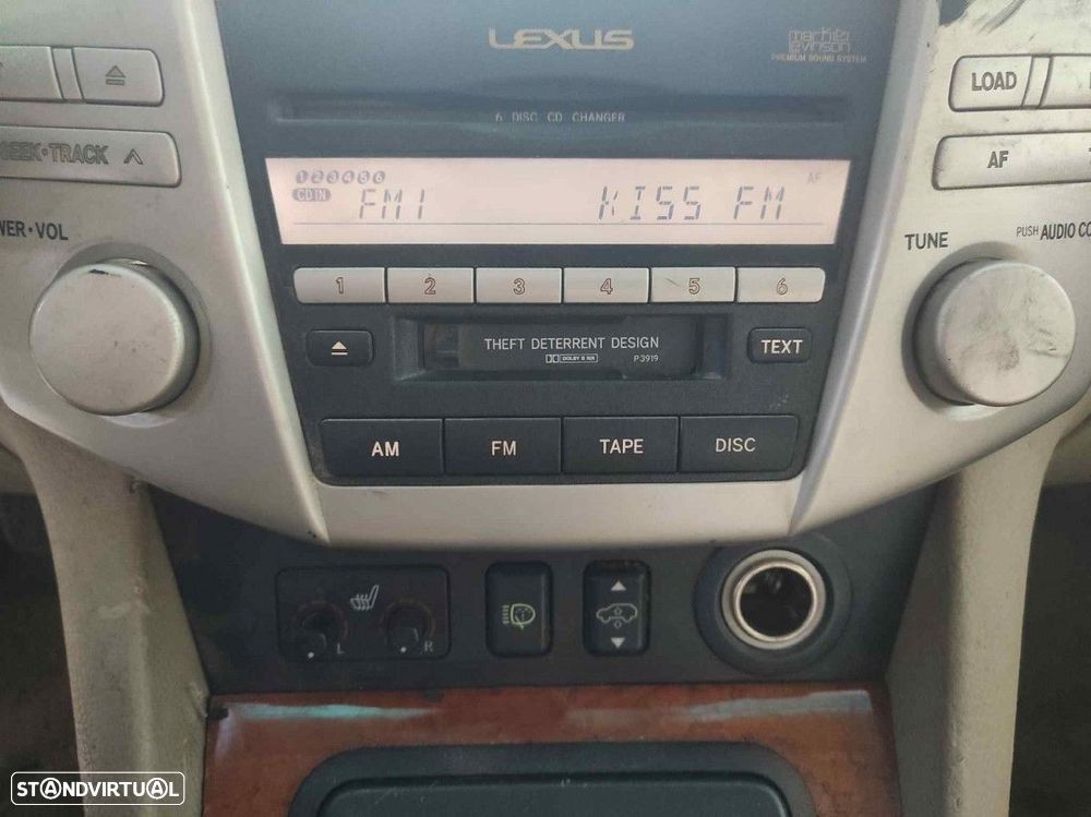 SISTEMA AUDIO / RADIO CD LEXUS RX 300(MCU35) LUXURY - 3