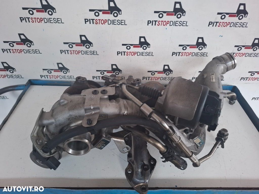 Turbina Biturbo Ford EDGE 2.0 TDCI 53049700201 / G2GQ6K682AD 2017 2018 2019 2020 - 1