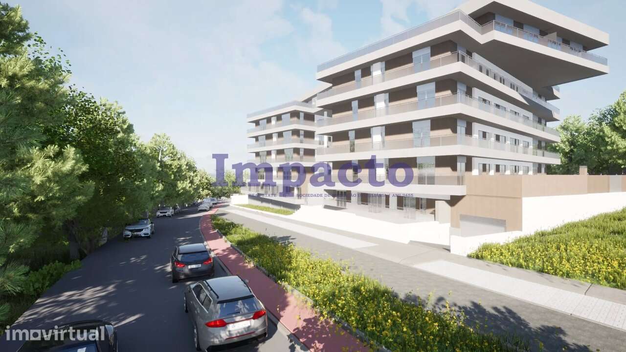 Apartamento T3 com terraço em construção - Grande imagem: 3/13