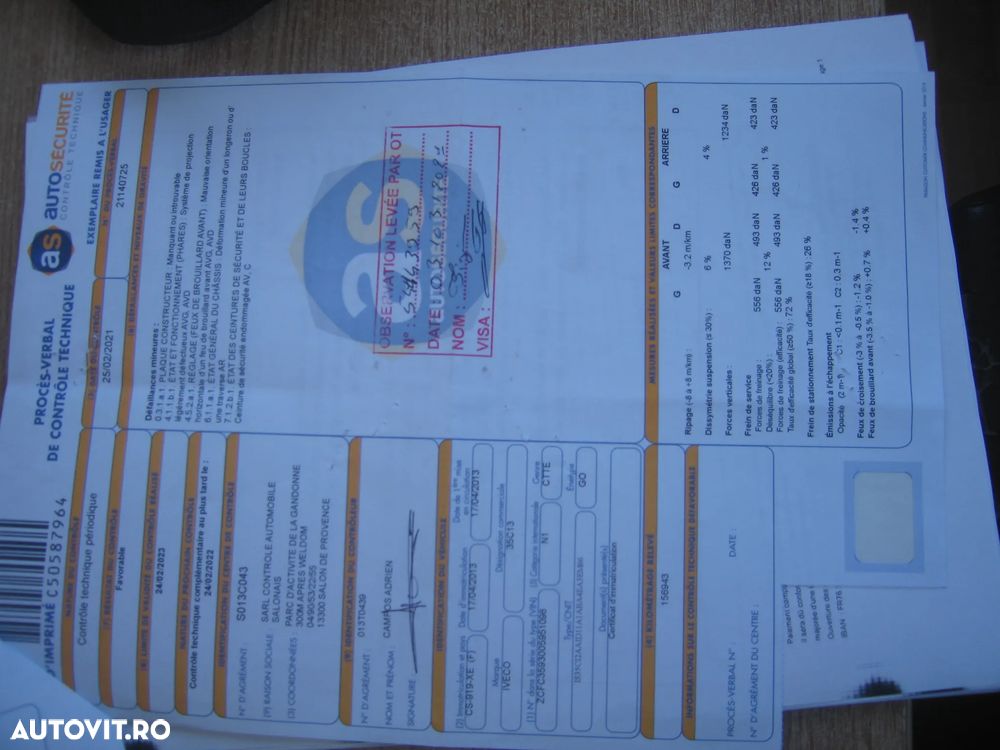 Iveco DAILY 35 C 13 ,  7 LOC. BASCULABIL , CLIMA . - 21