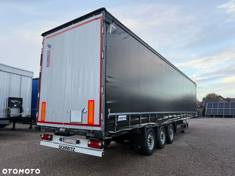 Schmitz Cargobull / VARIOS / 5 POZIOMÓW JAZDY / OŚ PODNOSZONA / P. NOWE OPONY / 385/55/22.5 - 6