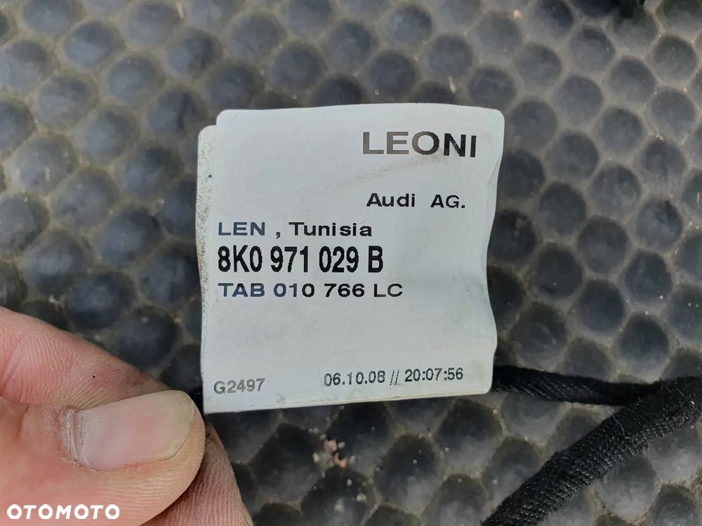 Wiazka Drzwi 8K0971029B 8K0971030B 8K0971687B Instalacja Przod Tyl Lewa Prawa AUDI A4 B8 Sedan Kombi - 12