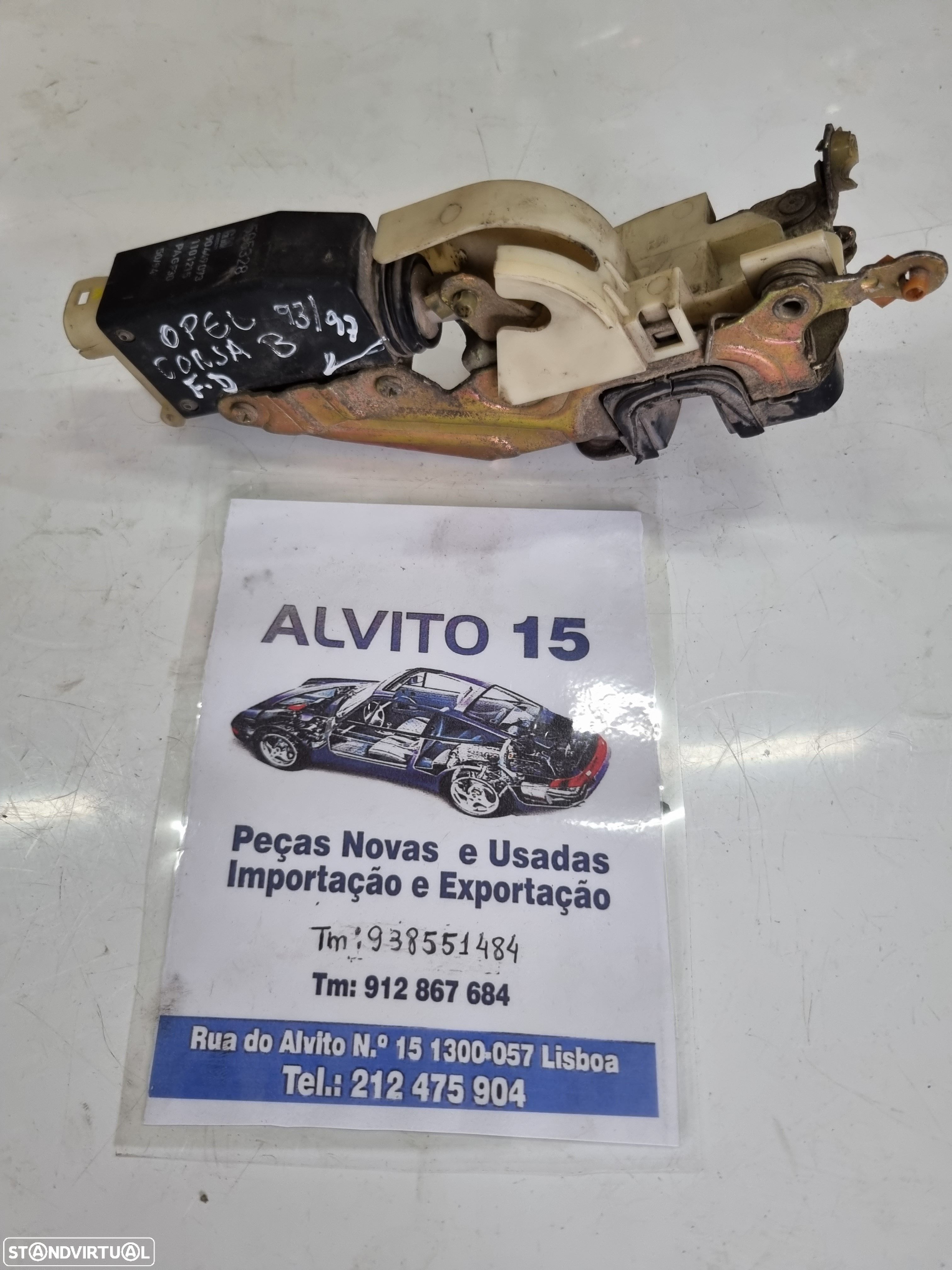 fechadura porta frente direita Opel Corsa B - 1