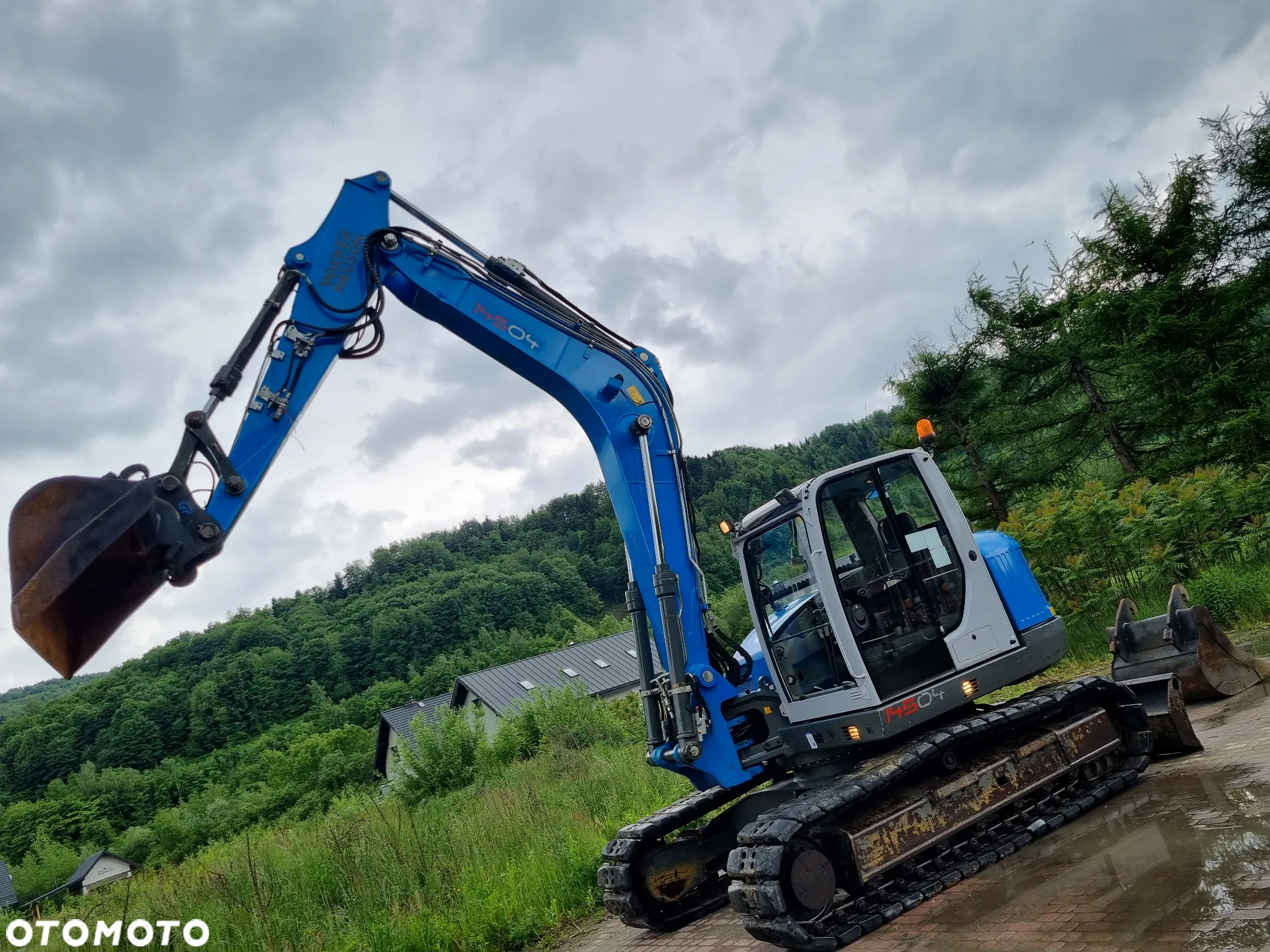 Wacker Neuson 15ton Koparka Gąsienicowa 14504 jak Nowa 2015rok 3300Mtg silnik DEUTZ 105km Oryginał DEKRA serwisy z Norwegii - 21