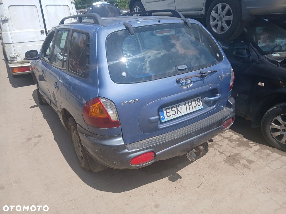 hyundai santa fe I QX maska zderzak lampa grill błotnik drzwi zbiornik paliwa szyba lusterko - 2