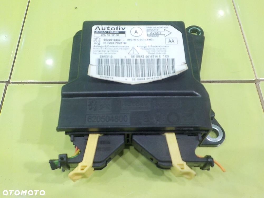 PARTNER II III LIFT I 1.6 HDI 13r modul sensor AIRBAG 9803916880 626181200 - 1