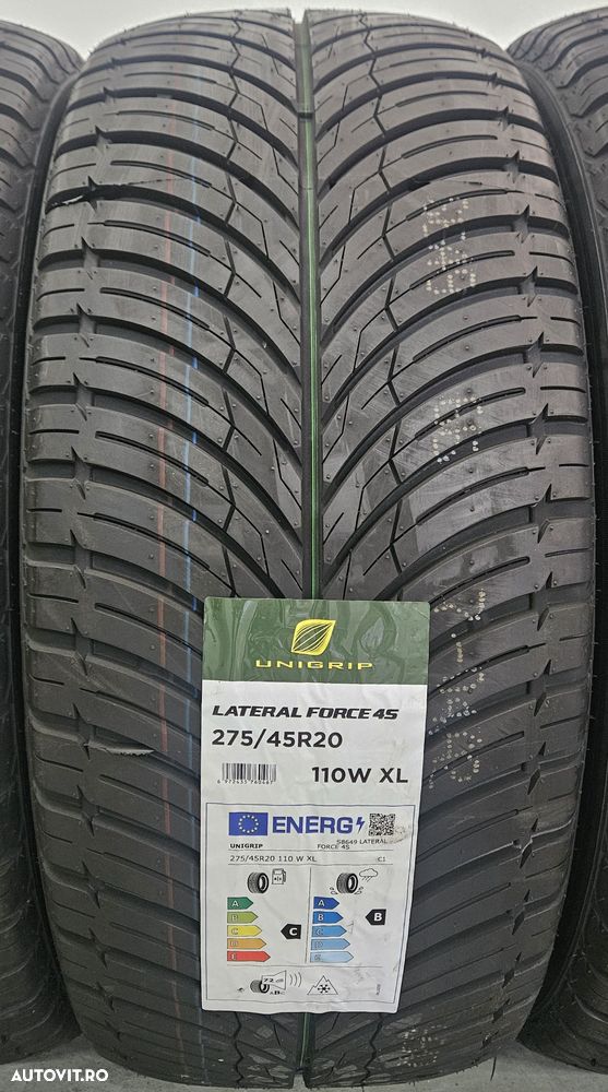 275/45 R20 110W XL UNIGRIP (Gripmax) Anvelope All Season M+S protectie janta - 2