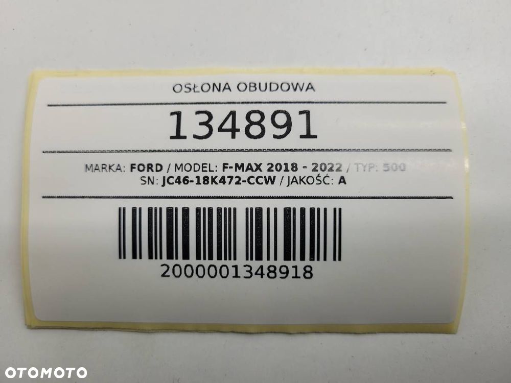 OSŁONA OBUDOWA FORD F-MAX 500 JC46-18K472-CCW - 10