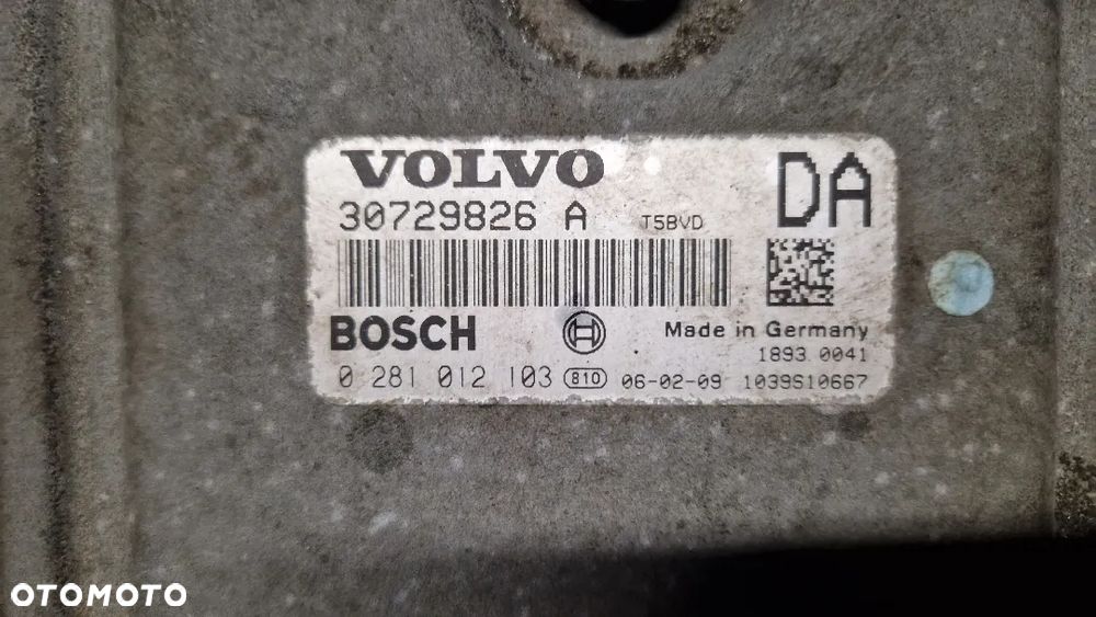 VOLVO XC90 2.4 D5 STEROWNIK SILNIKA 0281012103 - 2