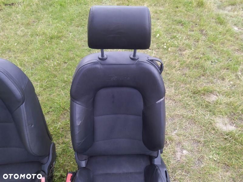 FOTELE KPL KANAPA S- LINE 3D AUDI A3 8P 2.0 TFSI - 5