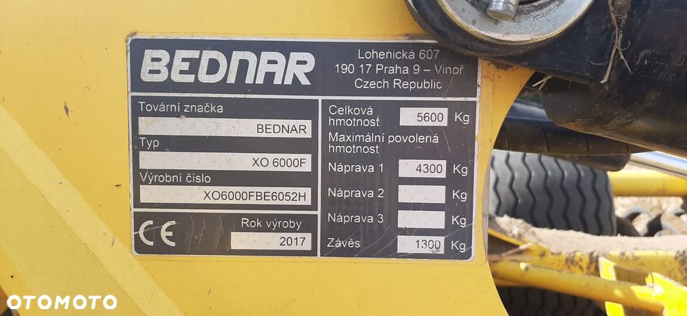 BEDNAR XO 6000F - 1