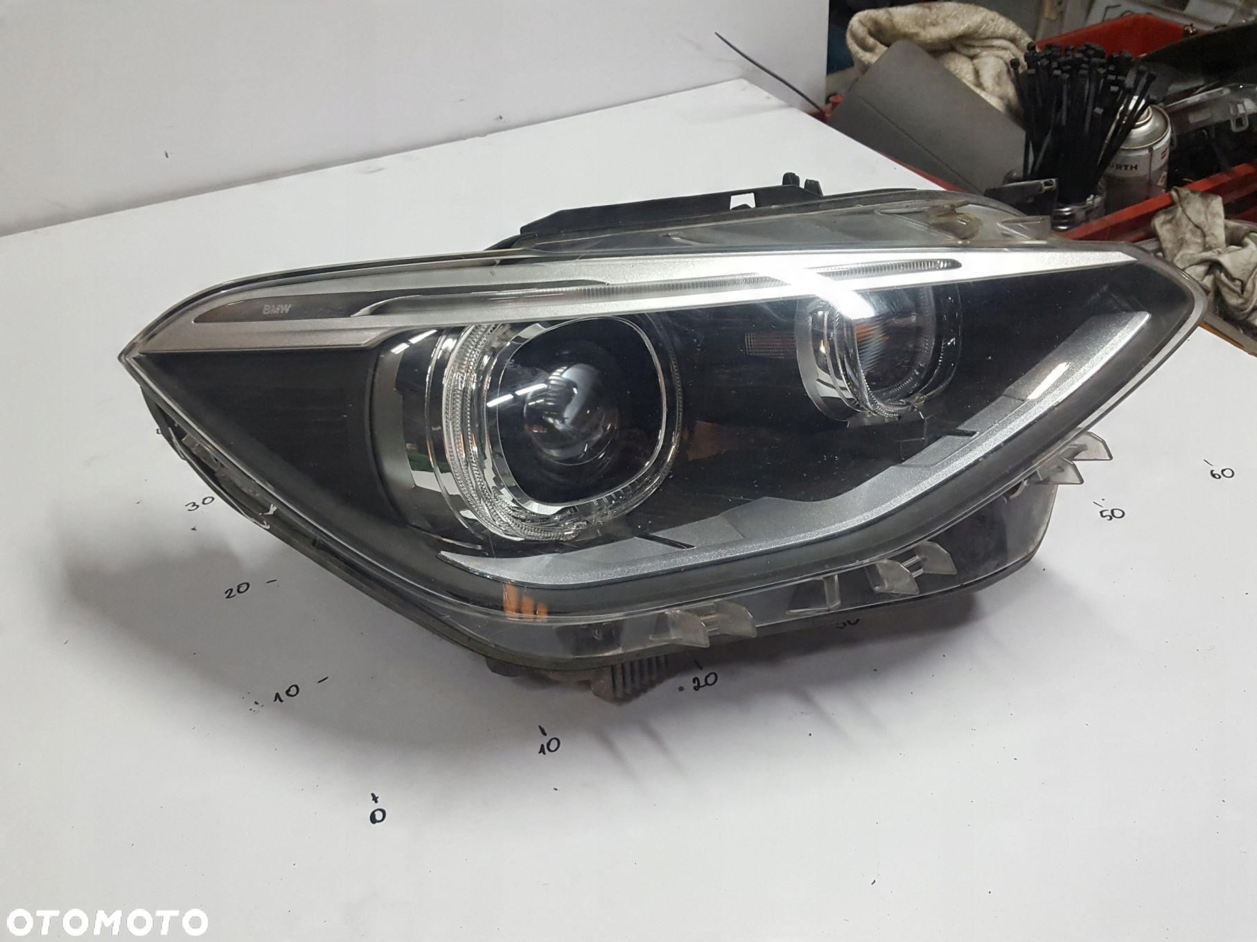 BMW 1 F20 F21 11-14r LAMPA BI-XENON PRAWA PRZÓD ANGLIK - 3