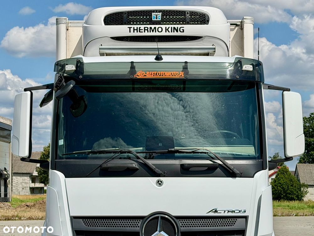 Mercedes-Benz ACTROS 1830 / CHŁODNIA / 19 EUROPALET / WINDA / THERMO KING T-1200R / 2019 ROK / NISKI PRZEBIEG / SYPIALKA / SPROWADZONY - 11