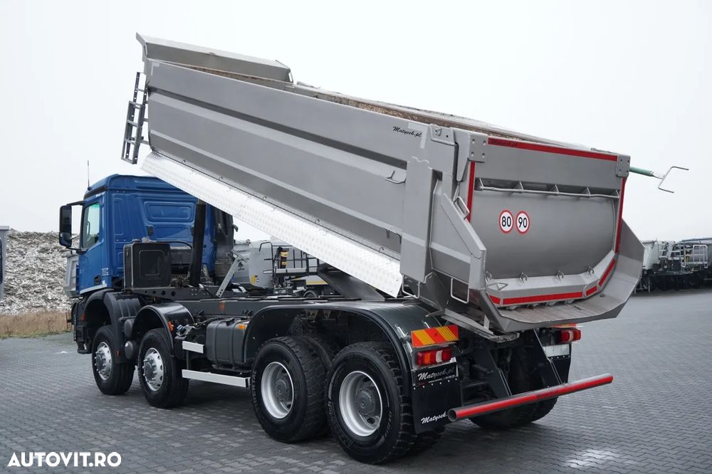 Mercedes-Benz ACTROS 4145 / 8X8 / ​​​​BASCULĂ SPATE / KH-KIPPER 6 M / AUTOMATĂ / EURO 6 - 3