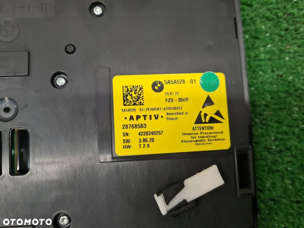 BMW G15 LAMPKA CENTRUM FUNKCYJNE DACHU 5A5A528 - 4