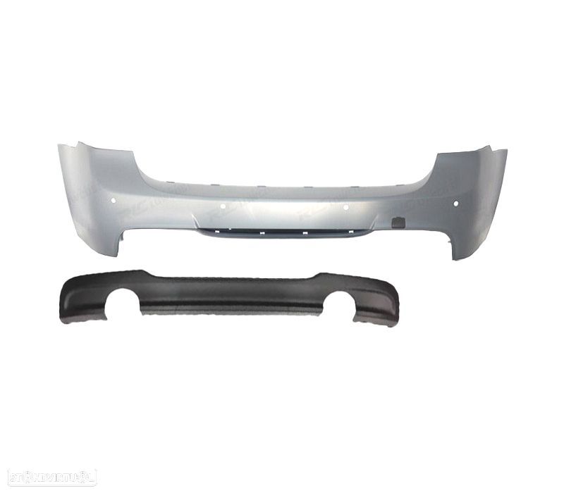 PARA-CHOQUES TRASEIRO BMW E91 TOURING 05-08 LOOK M 335i PDC - 2