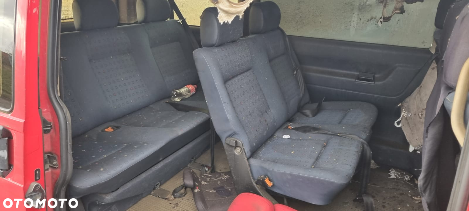 Środek wnętrze fotele kanapa boczki Vw T4 Caravelle Multivan - 3