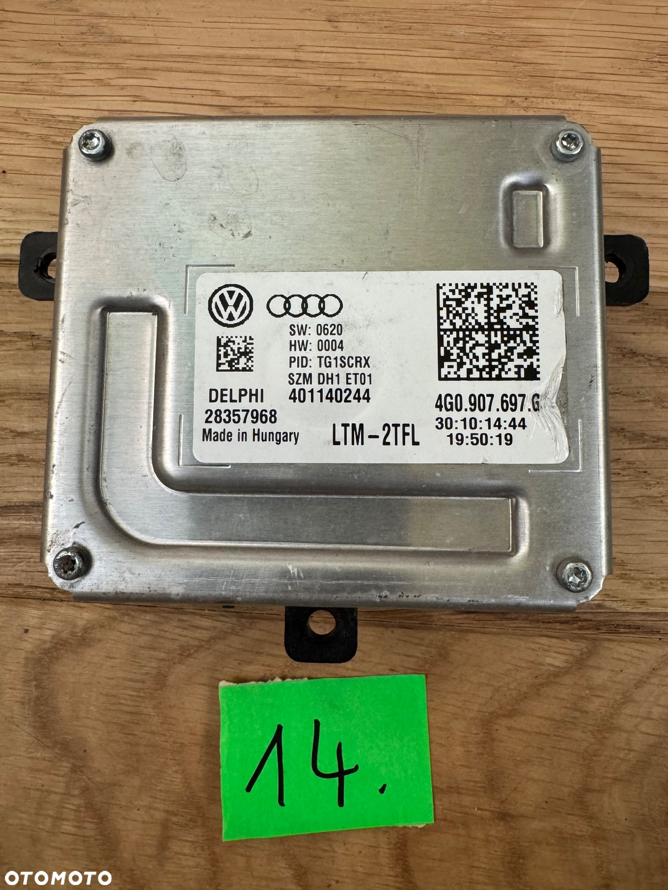 PRZETWORNICA MODUŁ LED 4G0907697G AUDI VW SKODA - 2