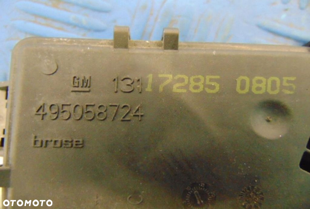 OPEL ASTRA H III 1.4 16V HB ZAMEK TYLNEJ KLAPY 495058724 - 6