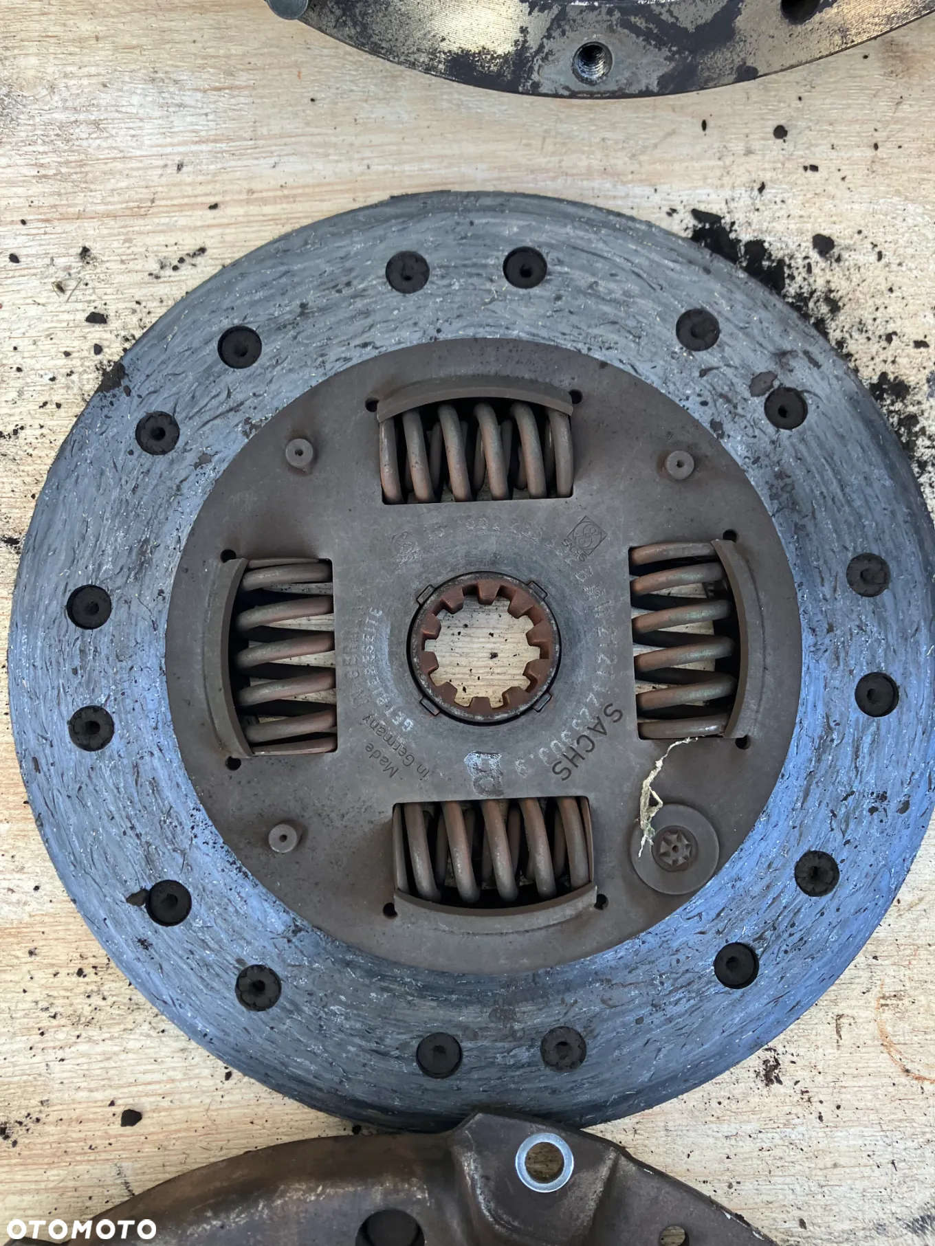 SKRZYNIA SPRZEGŁO BMW E34 M50 JEDNOMAS SZTYWNE KOŁO ZAMACHOWE M50 B20 B25 WYBIERAK ŁAPA SKRZYNI WAŁ PRZEKŁADKA AUTOMATU 1221934 1139036 1221676 - 10