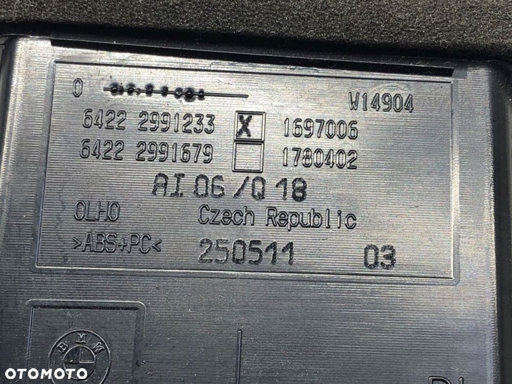 KRATKA ZDERZAKA LEWY PRZÓD  BMW X1 (E84) 2009 - 2015 sDrive 18 d 105 kW [143 KM] olej napędowy - 4