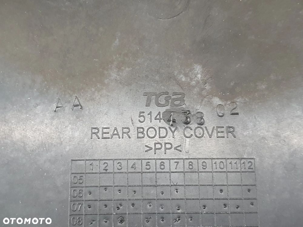 BLOTNIK TYL NADKOLE  TGB BLADE 250 - 18