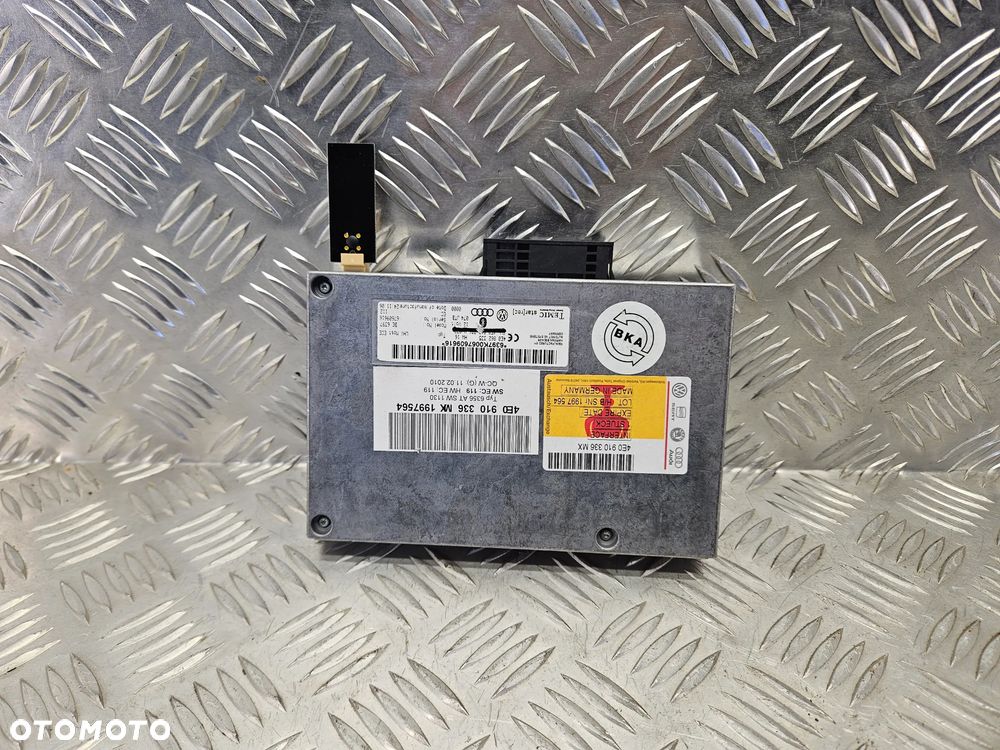 AUDI Q7 05-15R MODUL STEROWNIK BLUETOOTH 4E0862335 4E0910336MX - 1