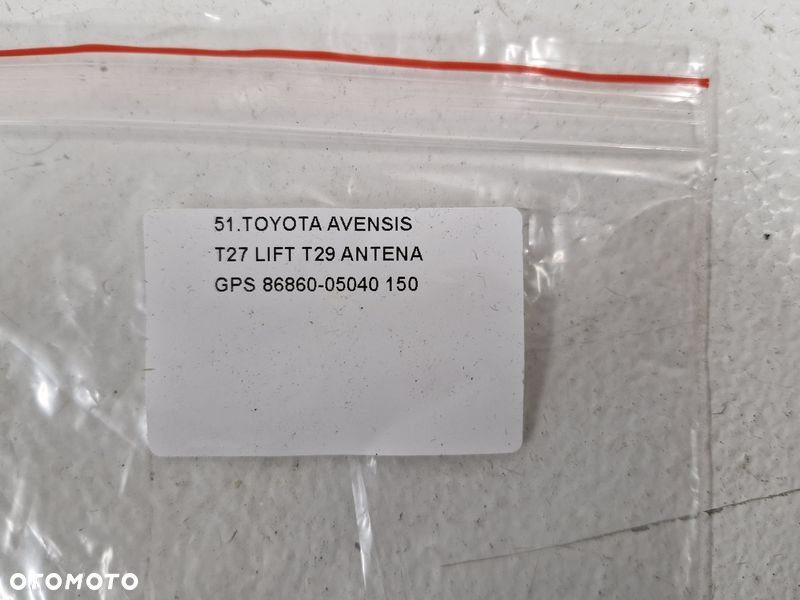 TOYOTA AVENSIS T27 LIFT T29 ANTENA GPS 86860-05040 - 6