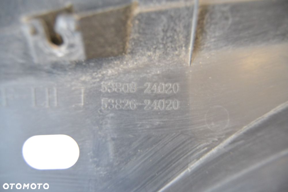 Lexus rcf osłony błotników 53807-24020/53808-24020 - 3