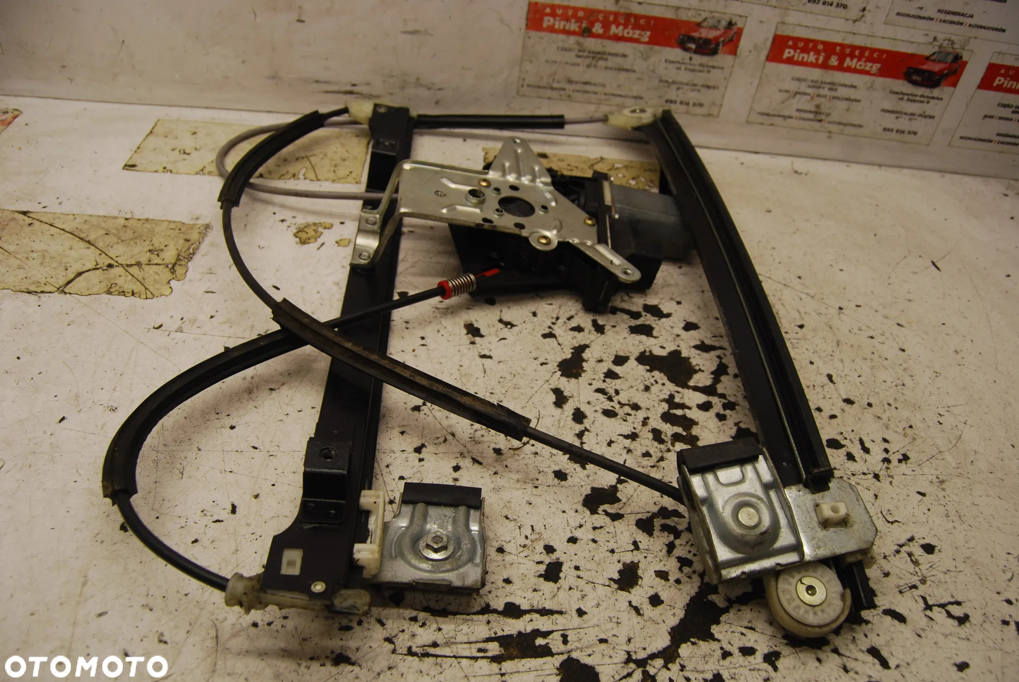 PODNOŚNIK MECHANIZM SZYBY LEWY PRZÓD PRZEDNI 6X0959802A VW LUPO SEAT AROSA - 4