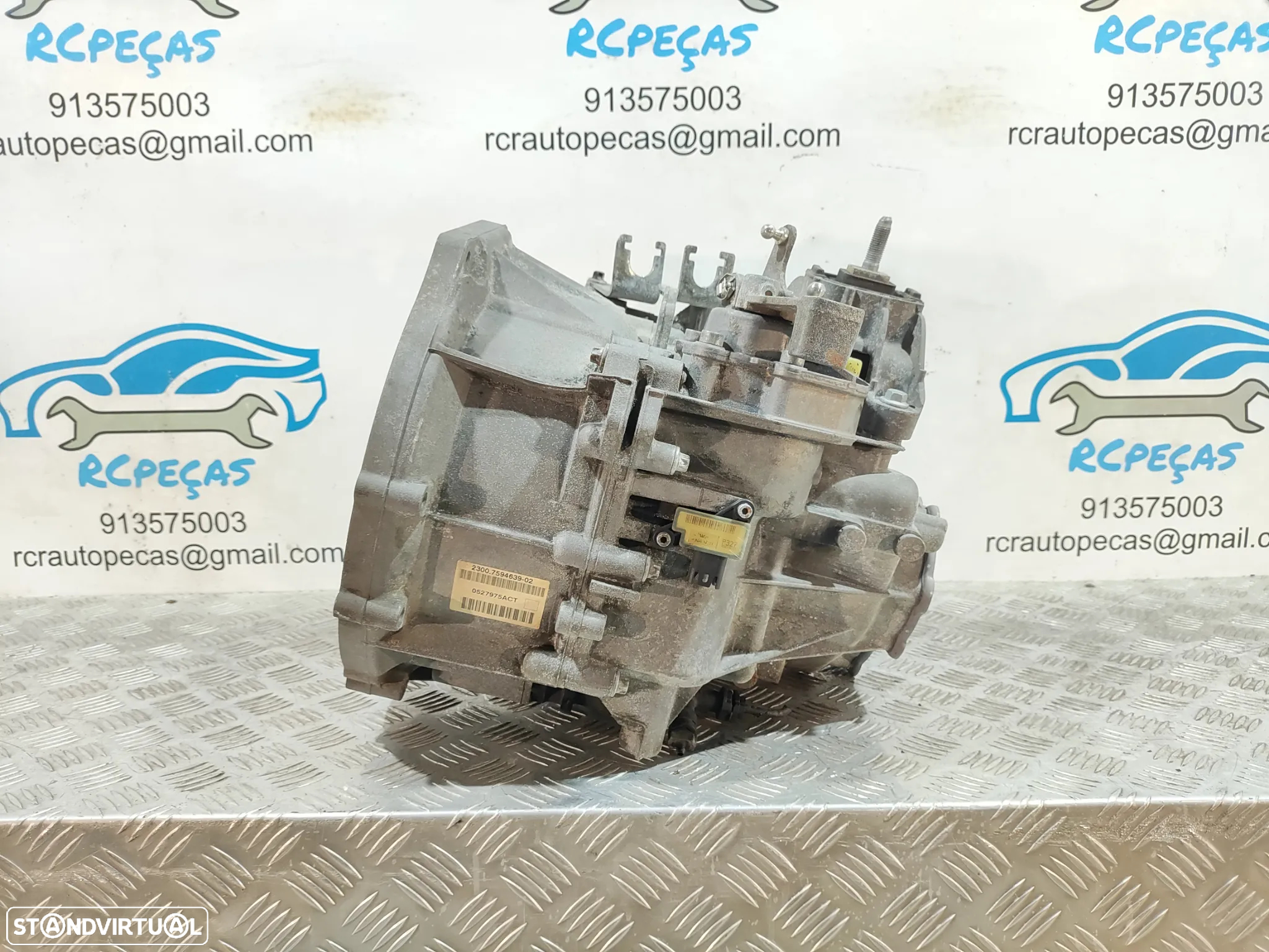 CAIXA 6 VELOCIDADES MANUAL MINI COOPER S R60 COUNTRYMAN 1.6i 16V 184CV N18B16A 23007594639 0527975ACT - 4