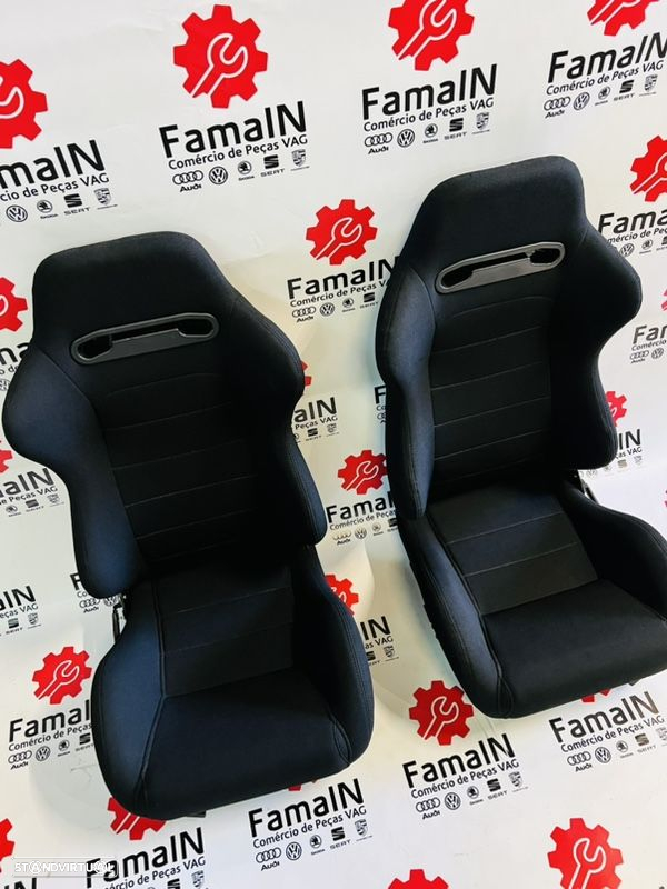 Backets desportivas universais - Estilo Recaro / Mod.2025 - 9