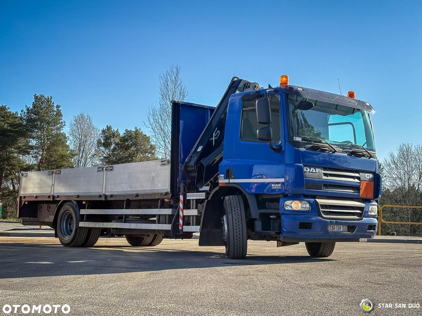 DAF CF 65 4x2 HIAB 144 E-3 HDS Żuraw Euro 5 - 10