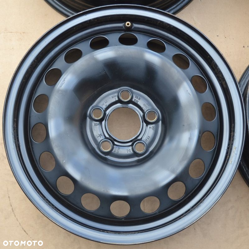 FELGI STALOWE OEM VW SKODA SEAT 5x100 5,5J15 ET 40 x4szt F-497 - 4