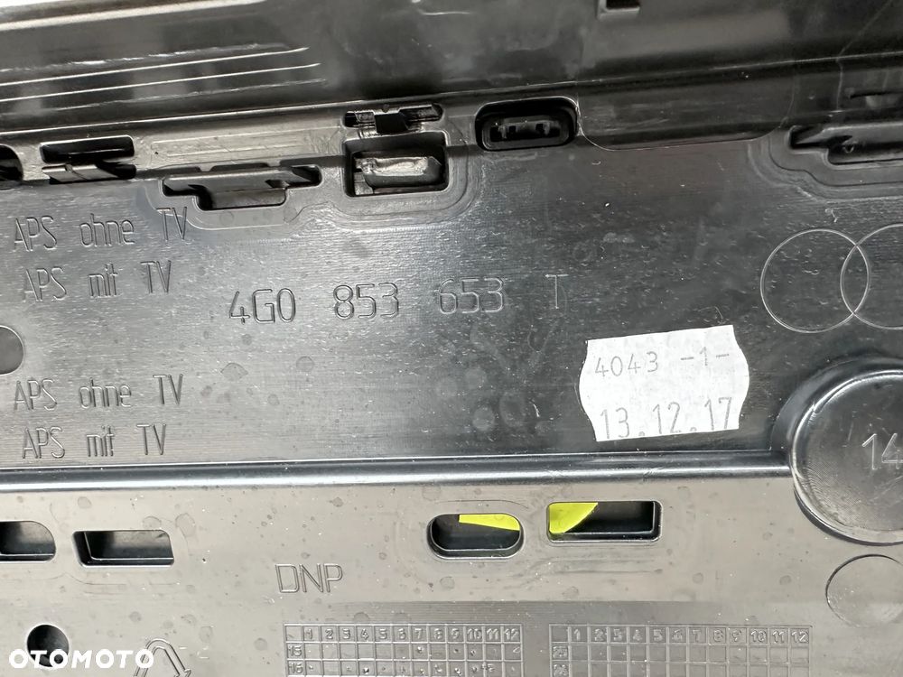 Zderzak przedni Audi A6 S6 C7 LIFT 4G0 - ASO oryg. - 15
