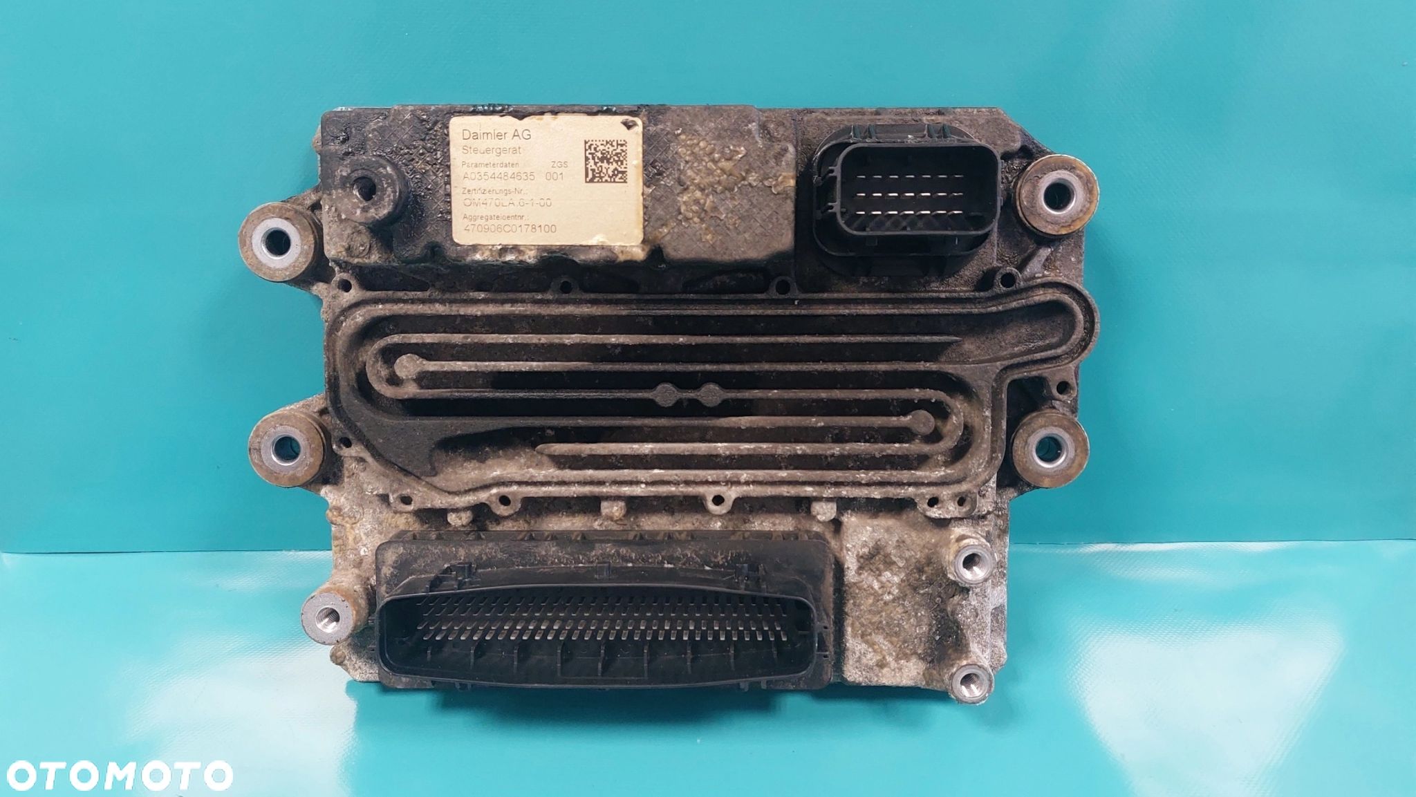 MERCEDES ACTROS MP4 E6 STEROWNIK SILNIKA MCM2 OM470-906 - 1