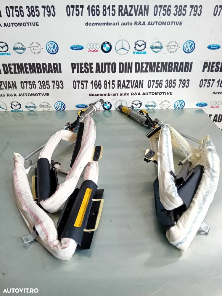 Airbag Cortina Lateral Stanga Dreapta Hyundai Santa Fe 2 II Model Cu 7 Locuri An 2006-2012 - 1