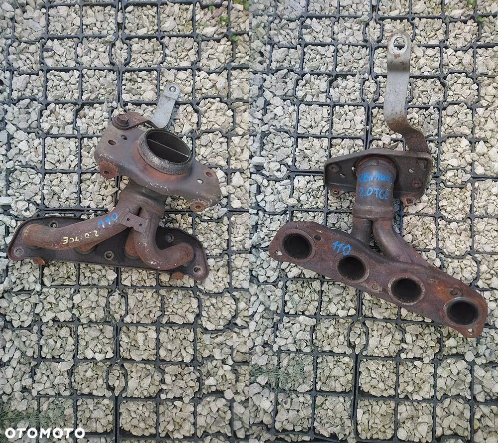 RENAULT KOLEKTOR WYDECHOWY - 8