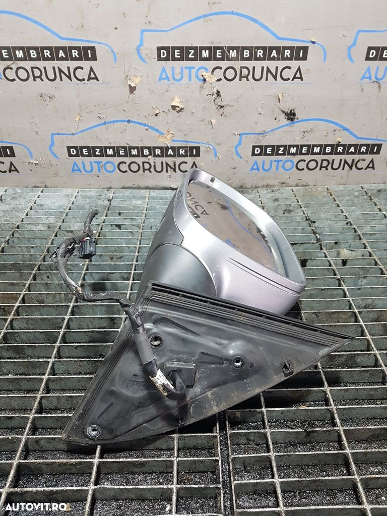 Oglinda stanga Audi Q7 2005 - 2009 4 Usi Argintiu (656) Fara rabatare - 3