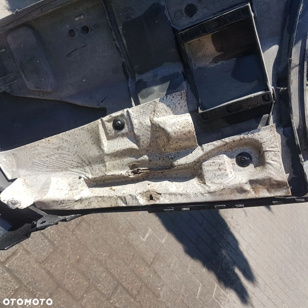 zderzak tył tylny spoiler nakładka ślizg osłona wydechu bmw 3 e46 e36 bmw 5 e39 oryginał - 17