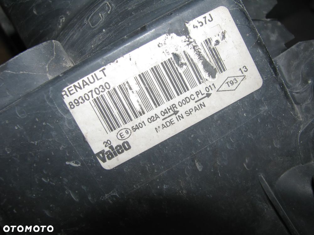 RENAULT MEGANE 2 II LAMPA LEWA PRZEDNIA PRZÓD XENON KSENON 89307030 - 7