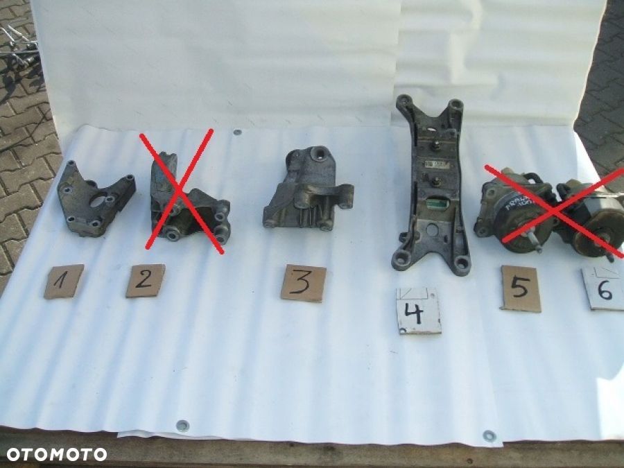 FORD MUSTANG VI 2.3 ŁAPA PODUSZKA SILNIKA SKRZYNI BIEGÓW - 2