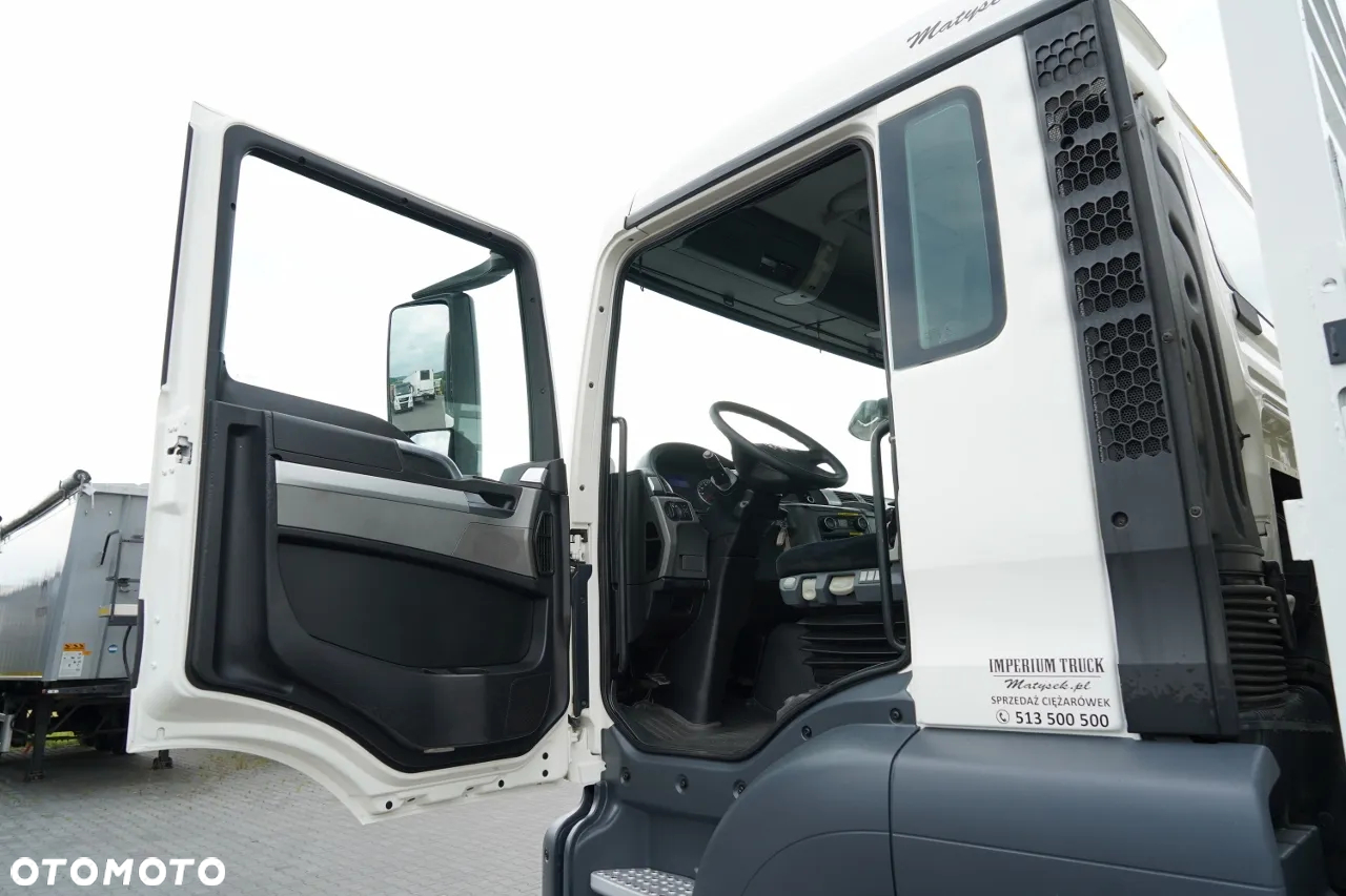 MAN TGS 26.360 / 6X4 / SKRZYNIOWY 6.5 M + HDS HIAB  211 EP-5 / MAX UDŹWIG: 6 900  KG / STEROWANIE RADIOWE / ROTATOR / MANUAL / EURO 6 - 26