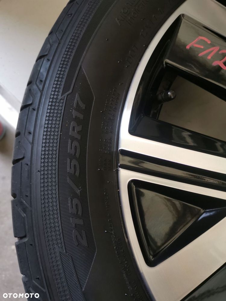 VOLKSWAGEN TOURAN VW KOLA FELGI ALUFELGI OPONY LATO 215/55R17 - 7