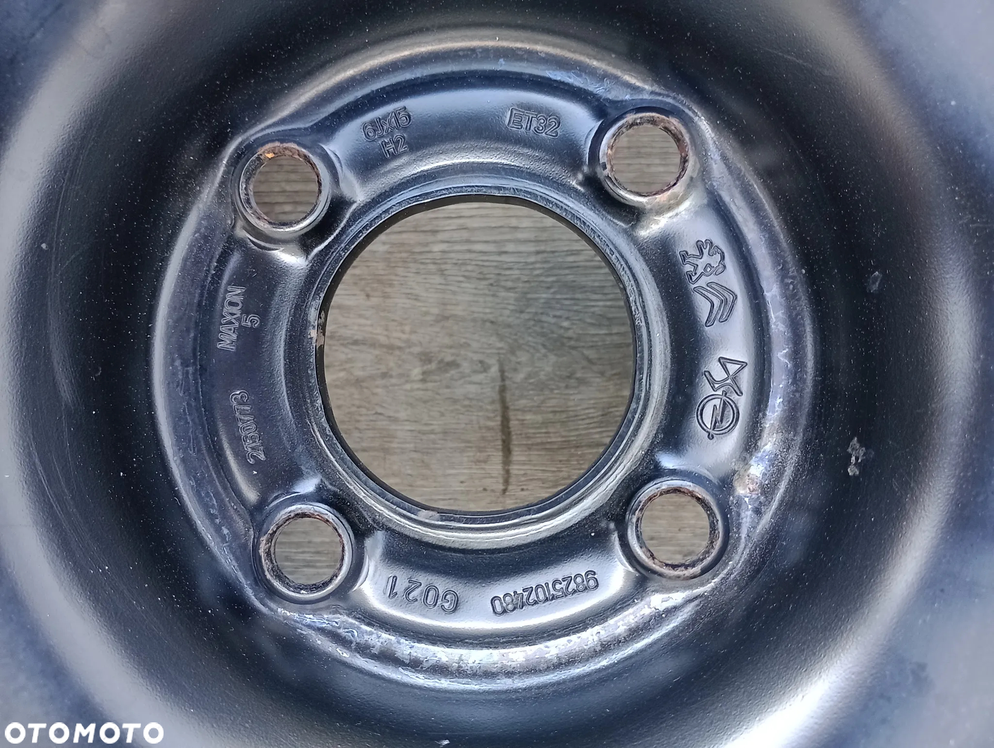 FELGI STALOWE 4x108 R15 6J ET32 OPEL CORSA F PEUGEOT 208 II CITROEN BERLINGO C4 II - 7