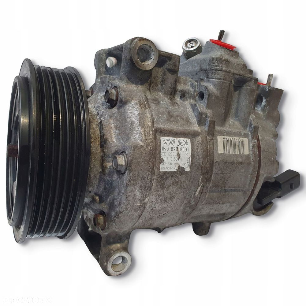 SPRĘŻARKA KLIMATYZACJI VW Golf V A3 II 8P 1.6 8V 1K0820859T - 1