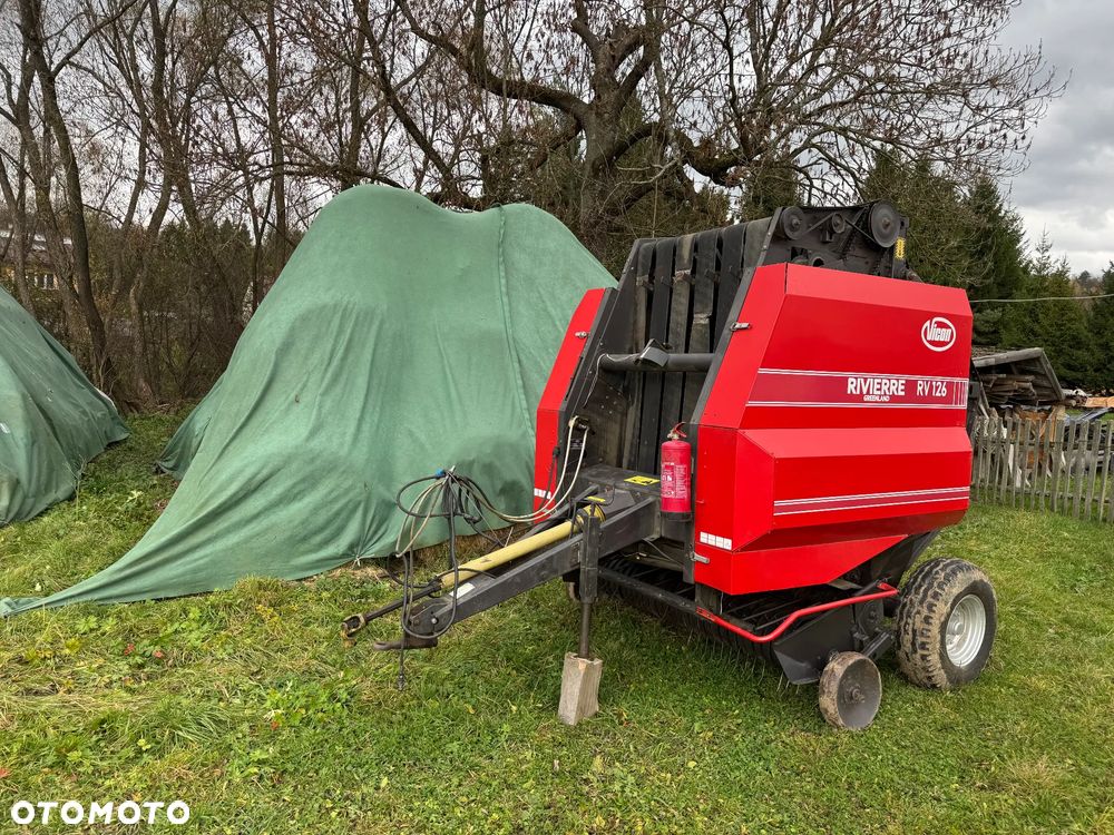 Vicon Prasa pąsowa RV 126L. DEUTZ-FAHR RB 3.55 rv 1601 1901 - 1